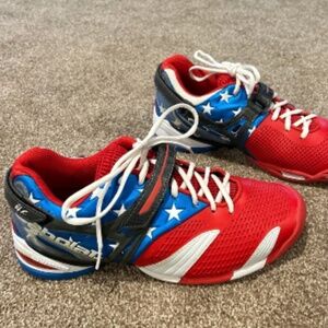 RARE: Babolat Propulse 3 Andy Roddick Stars & Stripes Tennis Shoes, Size 11